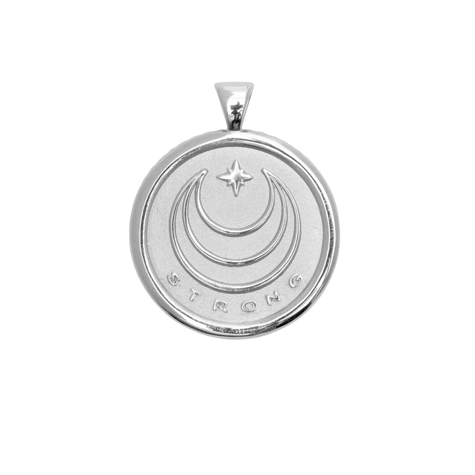 STRONG JW Original Pendant Coin in Silver