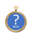 JW Custom Pendant Coin 14k Gold