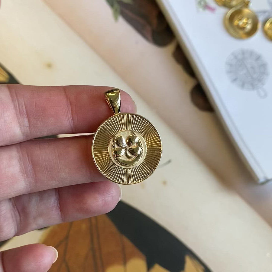 LUCKY JW Small Pendant Coin SALE