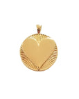 LOVE Hearts Find Me Love Pendant 14k Gold PERSONALIZED